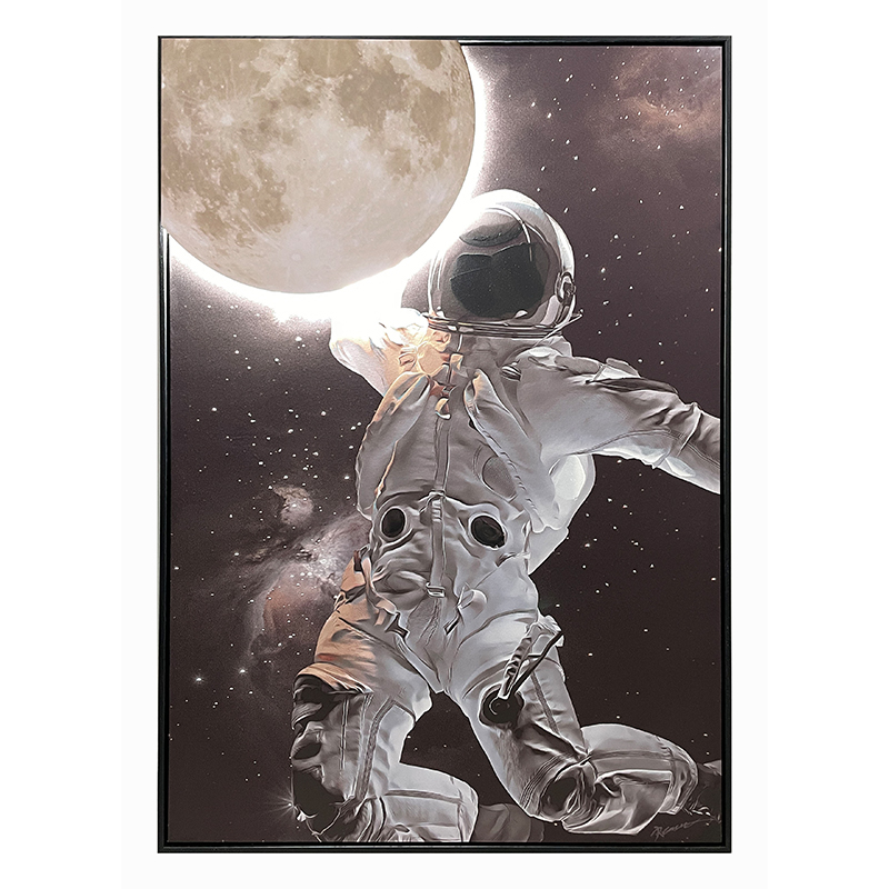 Πίνακας σε καμβά Mallo 3D Inart με πλαίσιο 70x3.5x100εκ 1