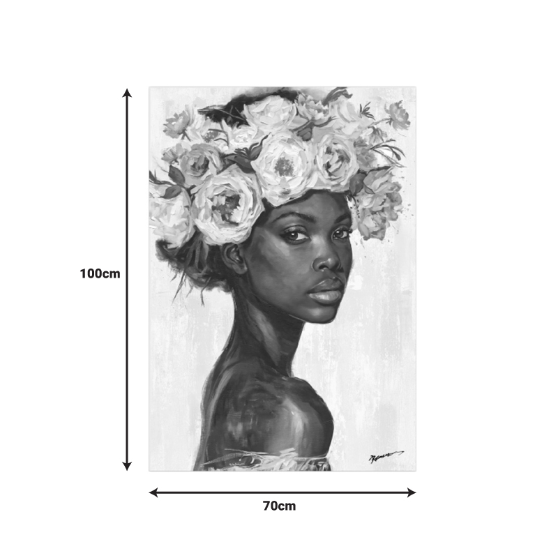 Πίνακας σε καμβά Fleri Inart 70x3.5x100εκ 2