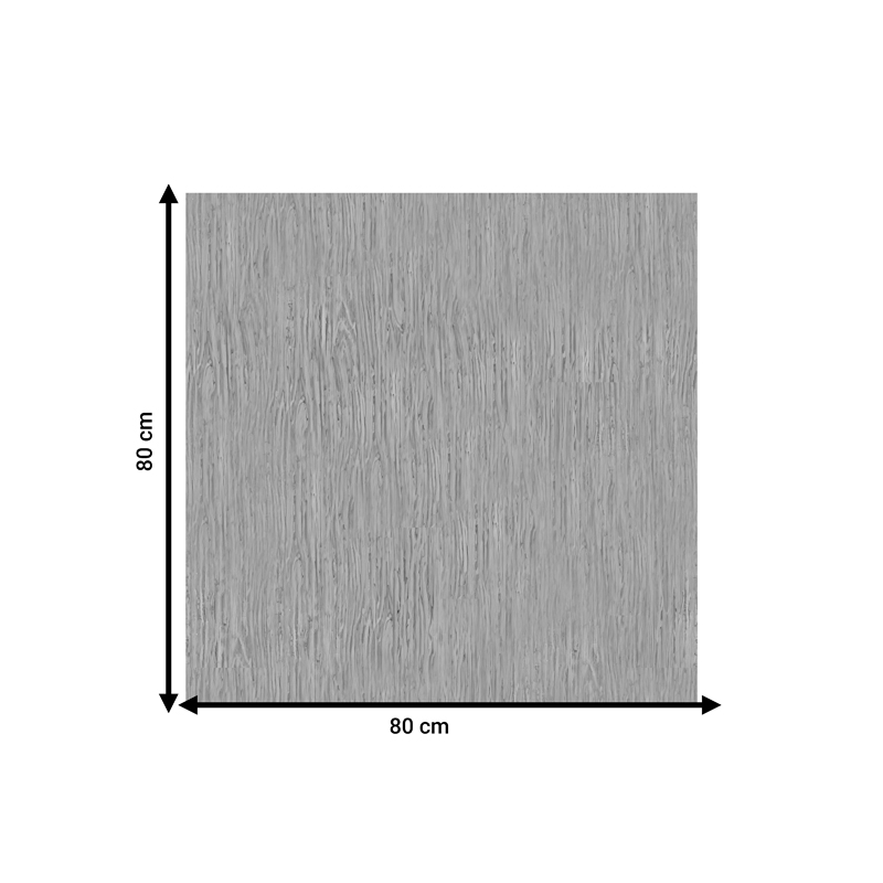 Επιφάνεια τραπεζιού Mordo pakoworld τ.Werzalit oak 80x80εκ 2