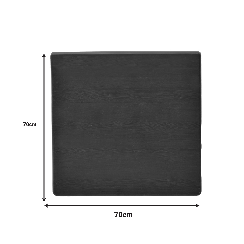 Επιφάνεια τραπεζιού Bello pakoworld τ.Werzalit wenge 70x70εκ 3