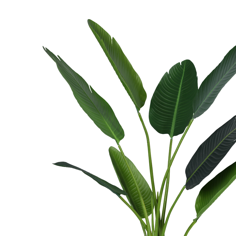Διακοσμητικό φυτό Palm tree σε γλάστρα Inart πράσινο pp Υ120εκ 2