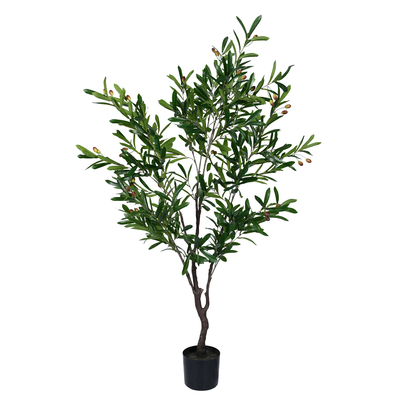 Διακοσμητικό φυτό Olive tree I σε γλάστρα Inart πράσινο pp Υ150εκ 1