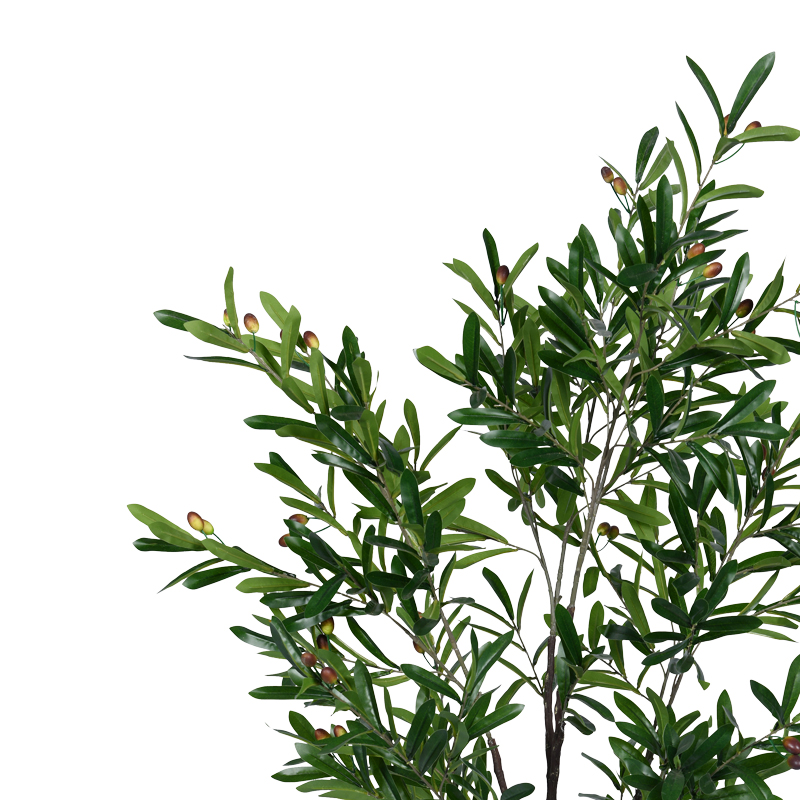 Διακοσμητικό φυτό Olive tree I σε γλάστρα Inart πράσινο pp Υ150εκ 2