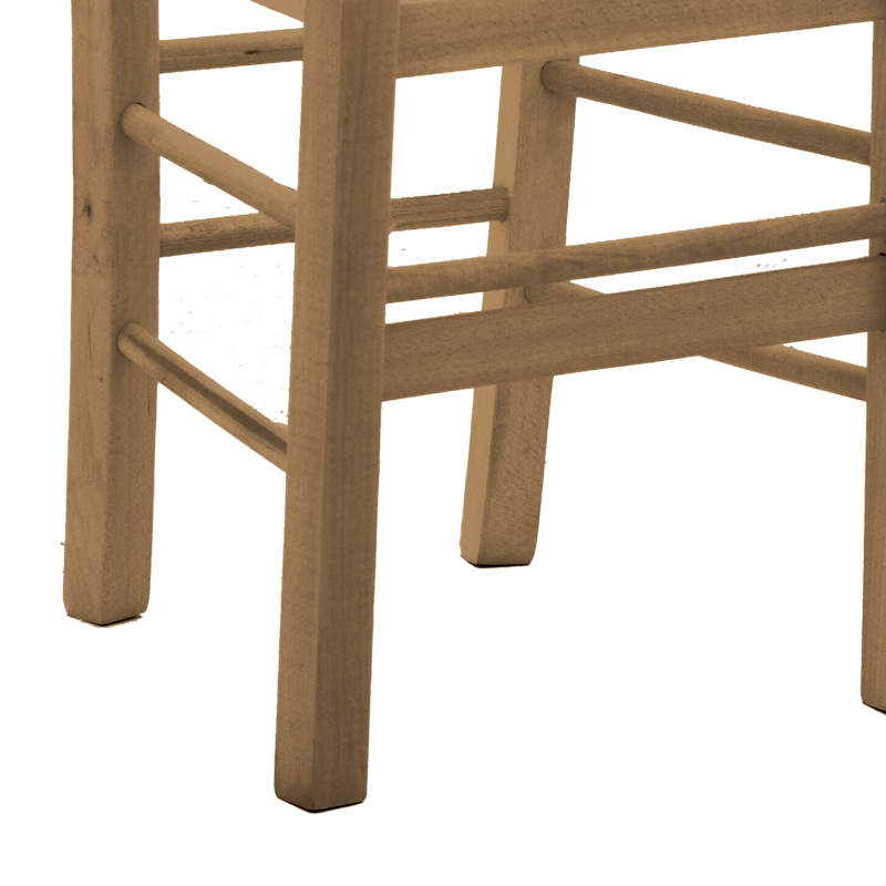 Καρέκλα καφενείου Επιλοχία pakoworld καρυδί ξύλο 42x40x89εκ 7