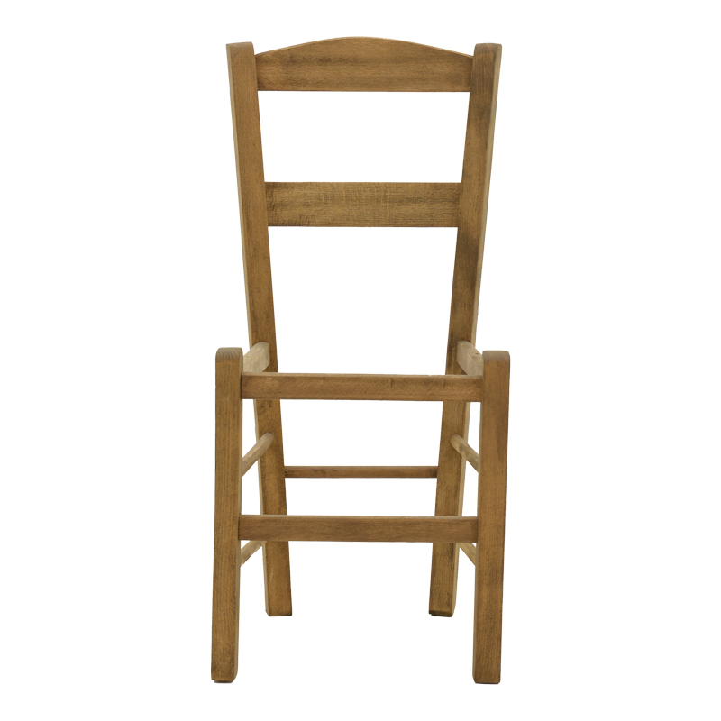 Καρέκλα καφενείου επιλοχία Syros pakoworld καρυδί ξύλο 42x40x89εκ 4