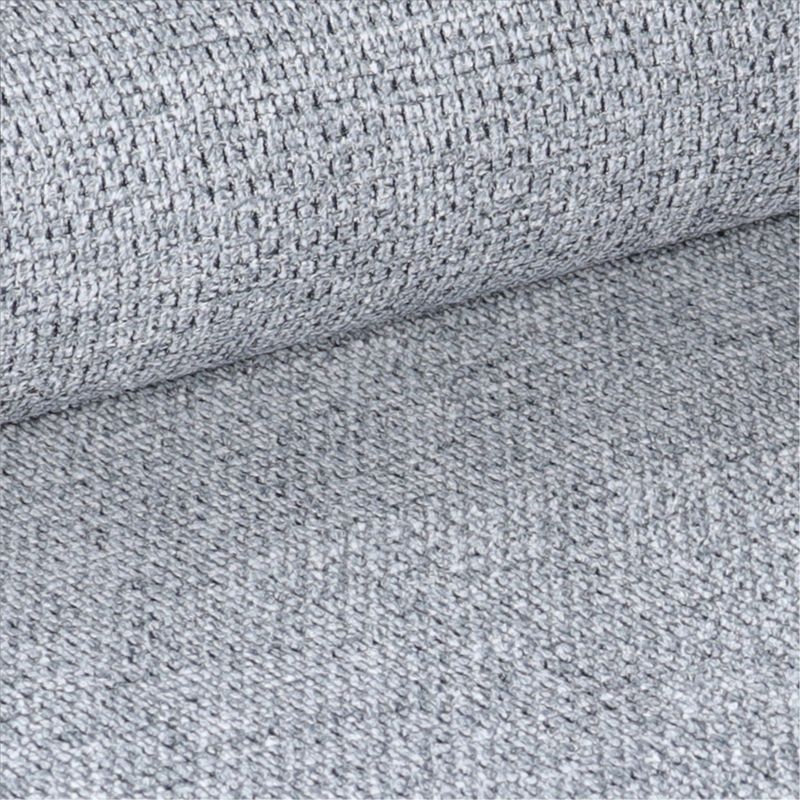 Καρέκλα Loukrizia pakoworld ανοιχτό γκρι ύφασμα-πόδι μαύρο μέταλλο 56x63.5x82εκ 5