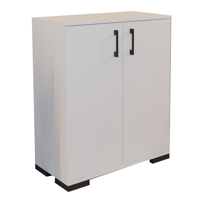 Ντουλάπι Yven pakoworld λευκό μελαμίνης 65x32x83εκ 1