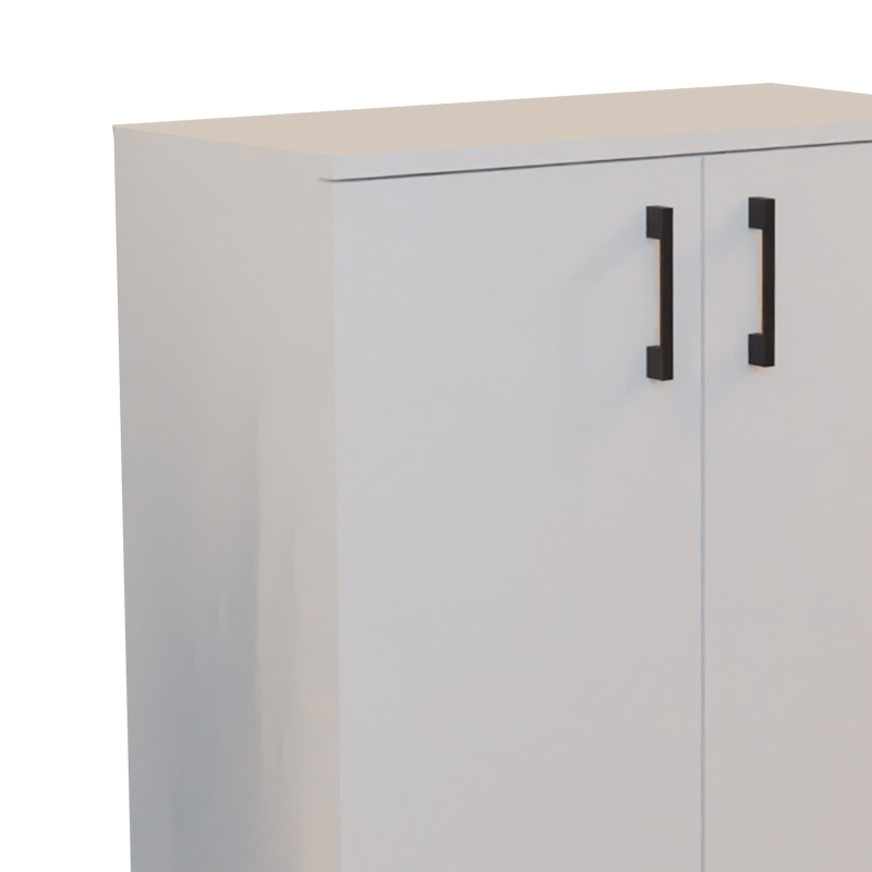 Ντουλάπι Yven pakoworld λευκό μελαμίνης 65x32x83εκ 5