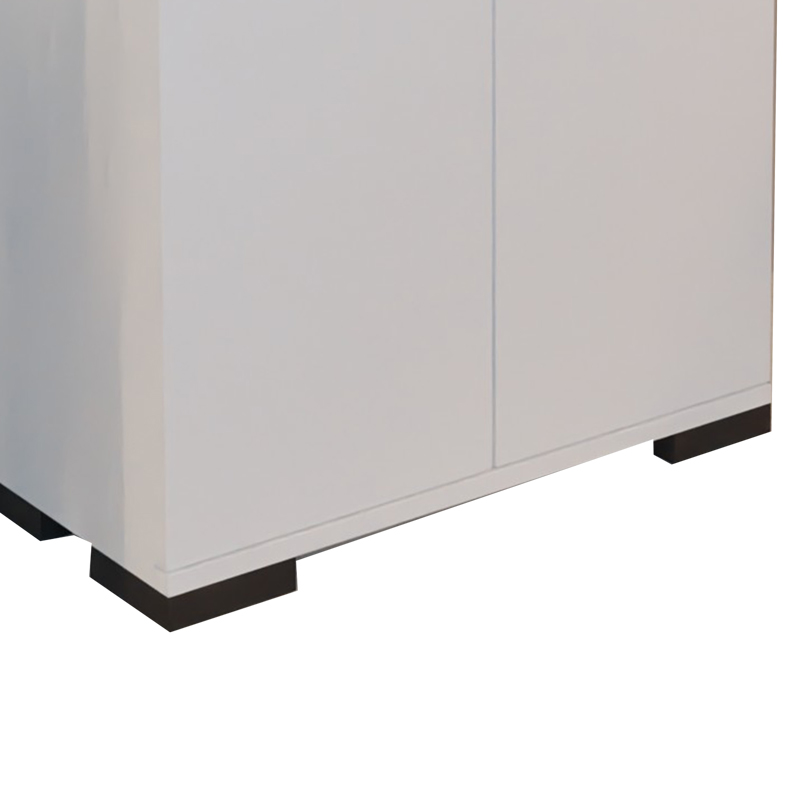 Ντουλάπι Yven pakoworld λευκό μελαμίνης 65x32x83εκ 6