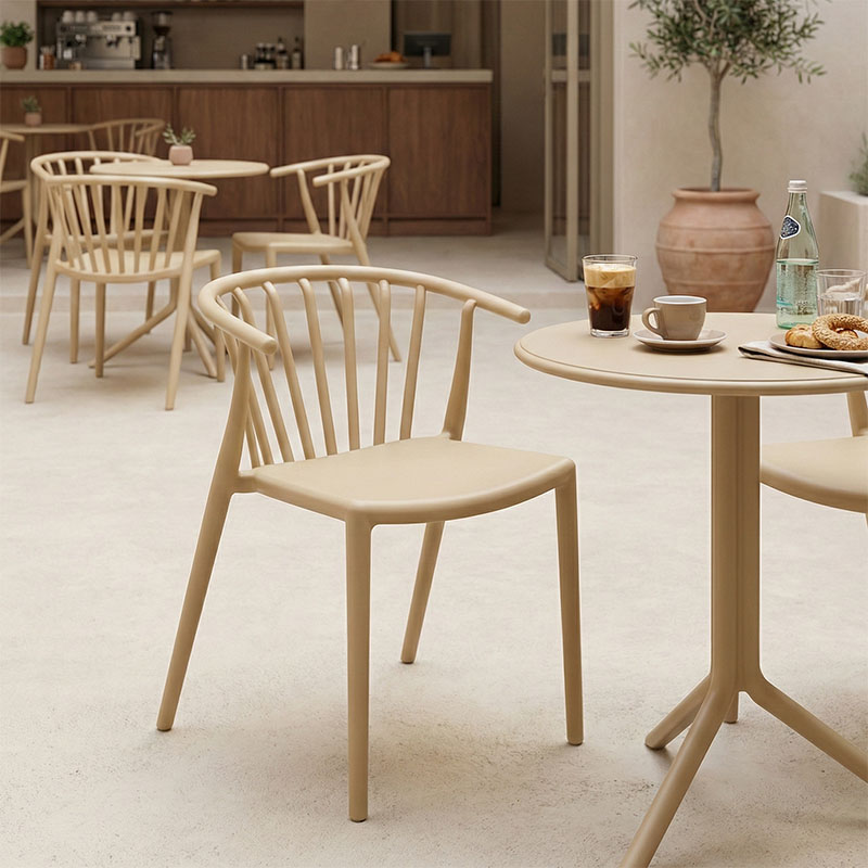 Πολυθρόνα Zelma pakoworld pp σε ανοιχτή απόχρωση cappuccino 55x53x73εκ 2