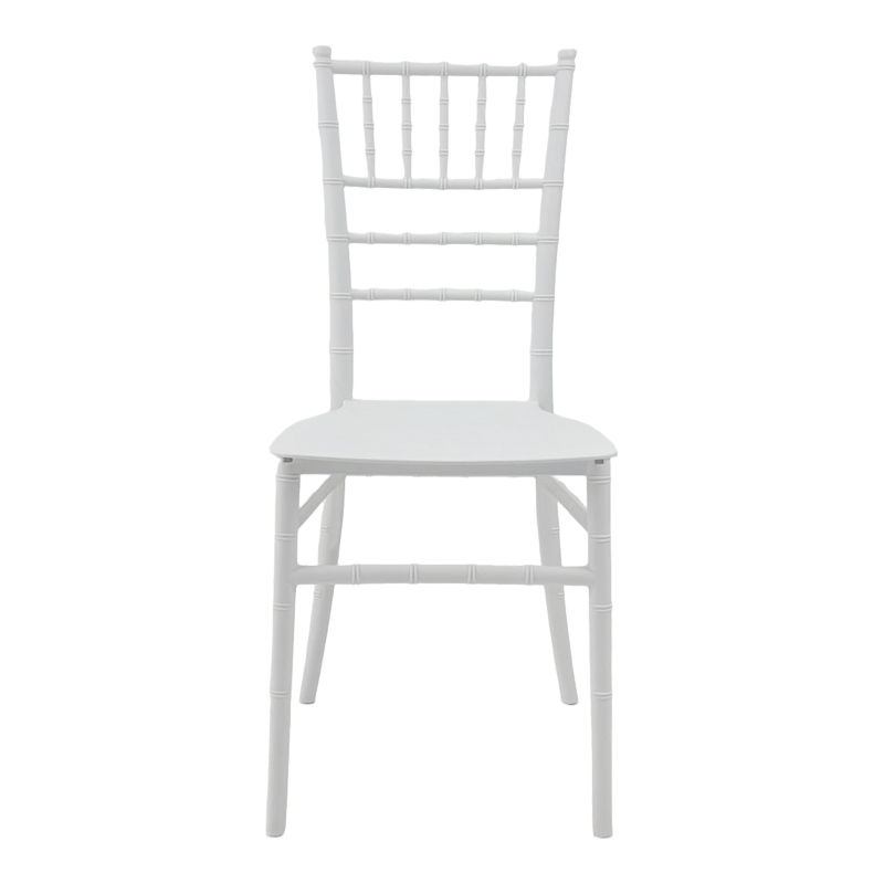 Καρέκλα Tiffany Ι pakoworld pp σε λευκή απόχρωση 38.5x46.5x87εκ 5