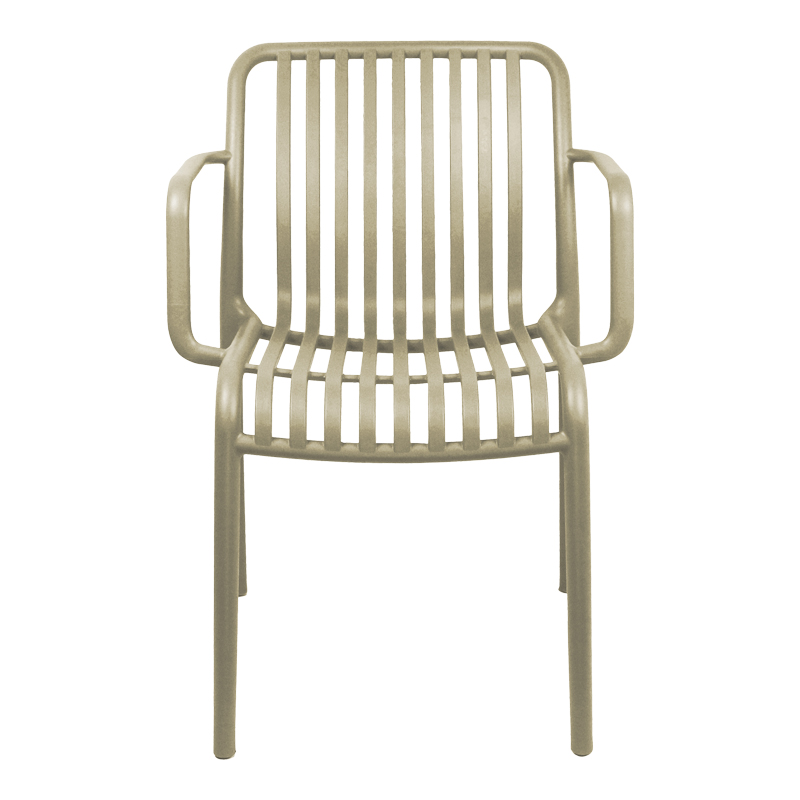 Πολυθρόνα Zoi pakoworld pp cappuccino 54x57.5x79εκ 5