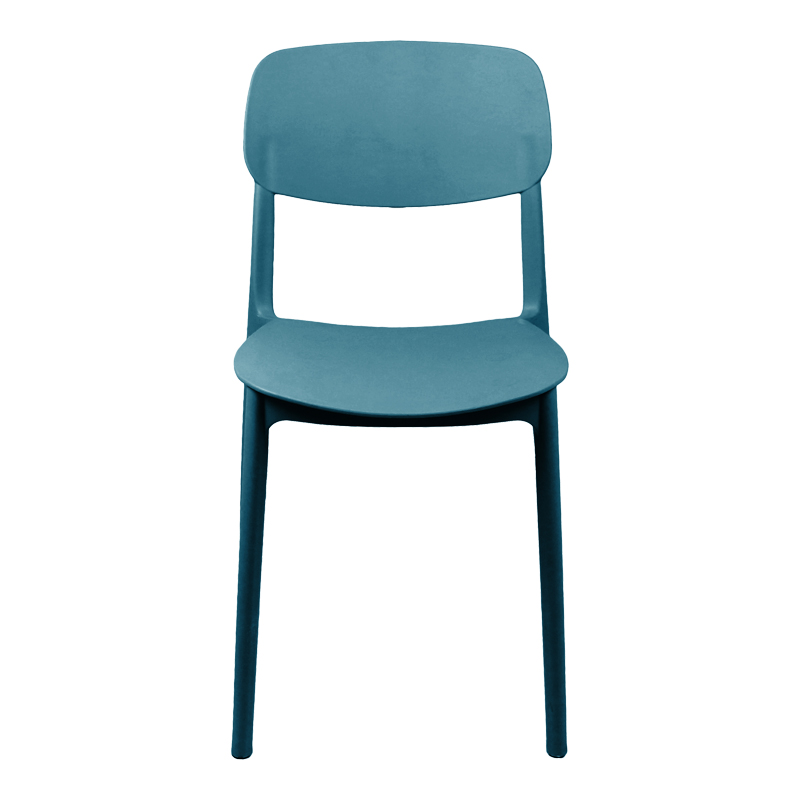 Καρέκλα Berdian pakoworld στοιβαζόμενη pp μπλε 38x49x79εκ 4