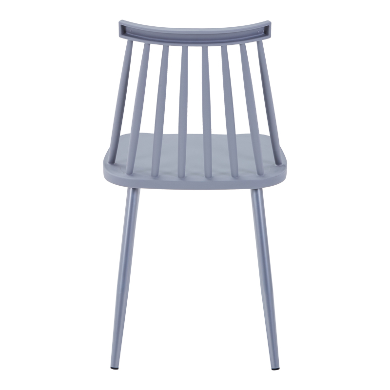 Καρέκλα Aurora I pakoworld pp σε γκρι απόχρωση-πόδι μεταλλικό γκρι 43x48x79εκ 4