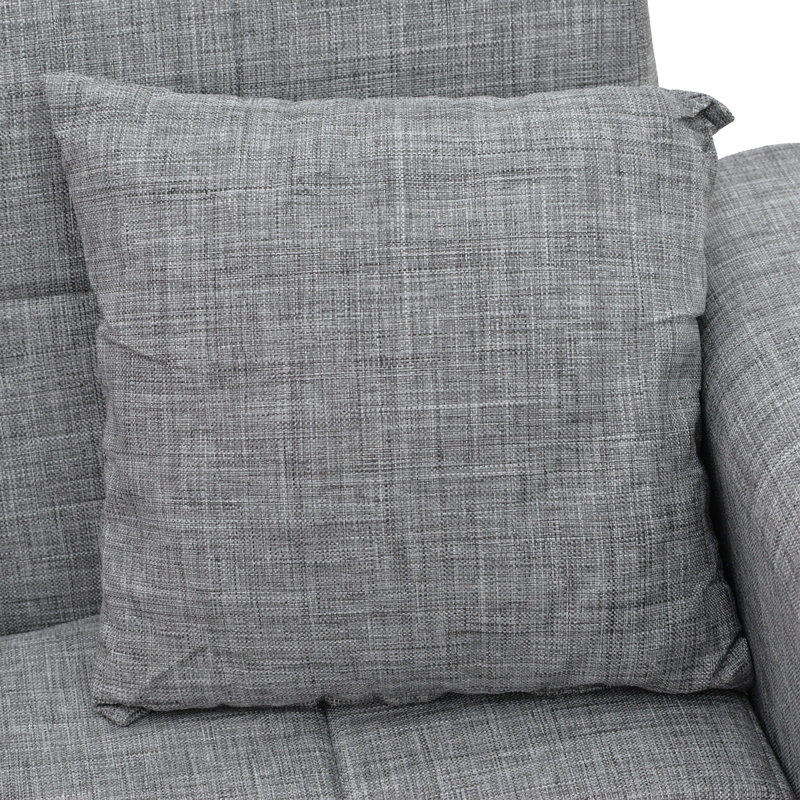 Καναπές-κρεβάτι με αποθηκευτικό χώρο τριθέσιος Modesto pakoworld γκρι ύφασμα 215x85x80εκ 6