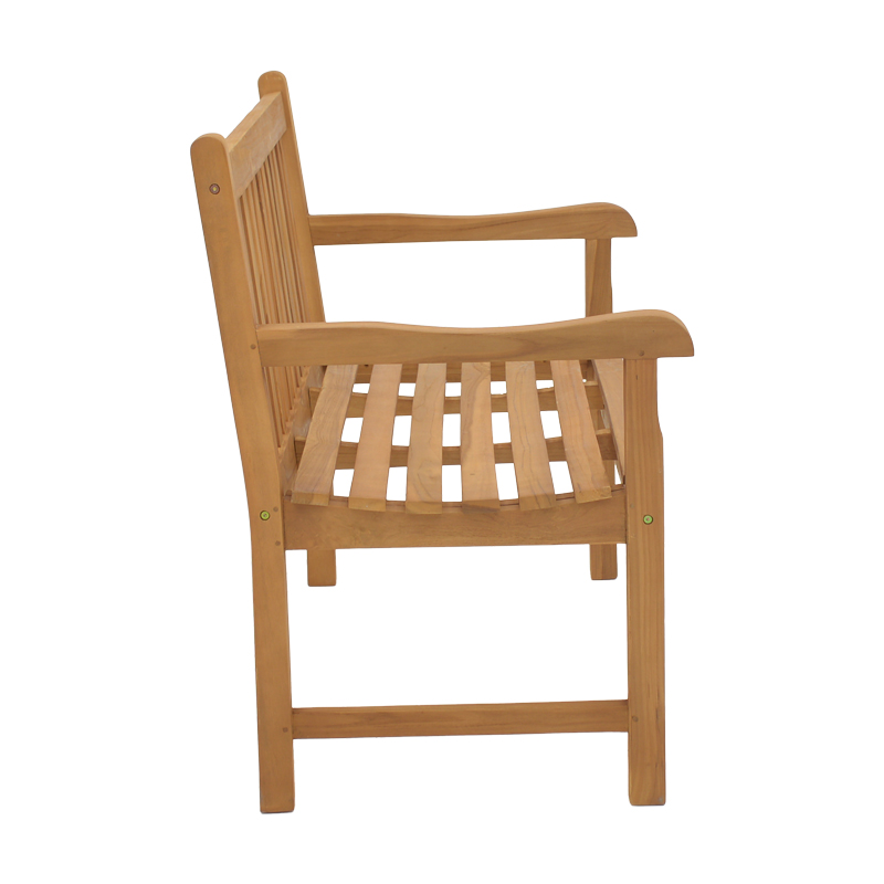 Καναπές Nat pakoworld teak ξύλο σε φυσική απόχρωση 120x57x96εκ 4