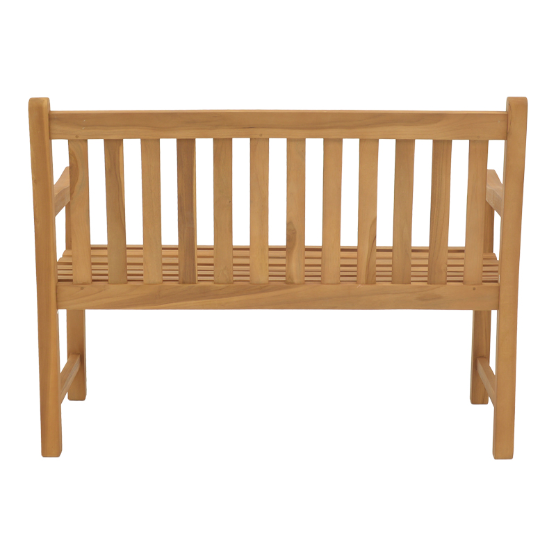 Καναπές Nat pakoworld teak ξύλο σε φυσική απόχρωση 120x57x96εκ 6