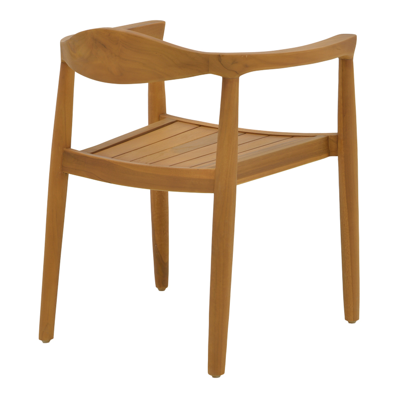 Τραπεζαρία 7τεμ. Ganny-Colen pakoworld teak ξύλο σε φυσική απόχρωση Φ150x75εκ 3