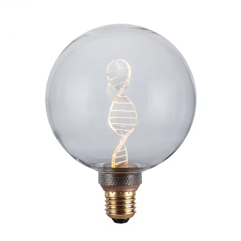 Λαμπτήρας LED RN-DNA G125 Bulb pakoworld 3.5W E27 220-240V clear 1