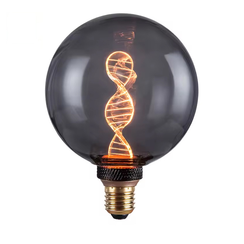 Λαμπτήρας LED RN-DNA G125 Bulb pakoworld 3.5W E27 220-240V smoke γκρι 1