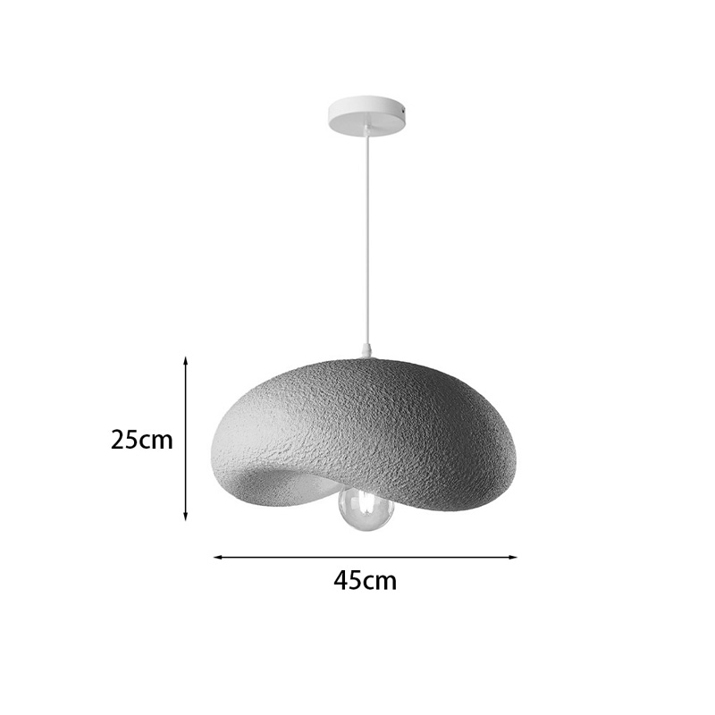 Φωτιστικό οροφής led Ferecon pakoworld E27 ps μπεζ Φ45x25εκ 3