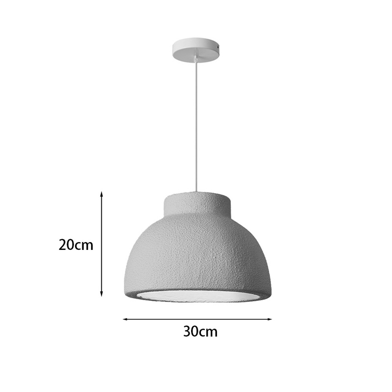 Φωτιστικό οροφής led Jenila pakoworld E27 ps μπεζ Φ30x20εκ 3