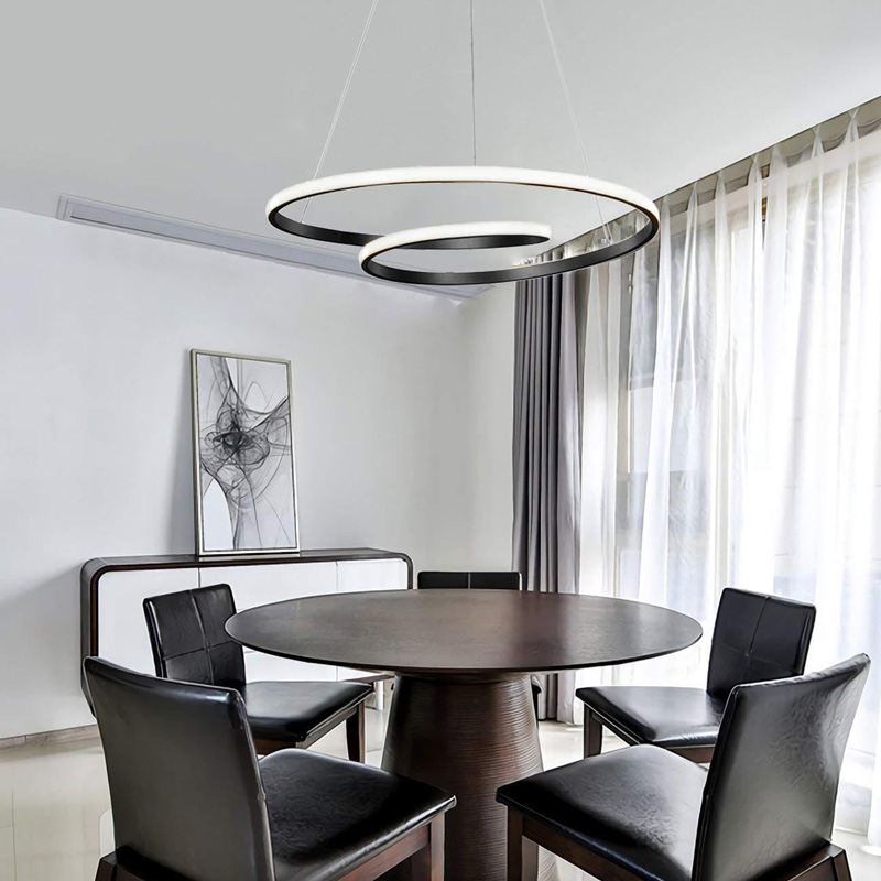 Φωτιστικό οροφής Rexon pakoworld led μέταλλο μαύρο Φ49x12εκ 2