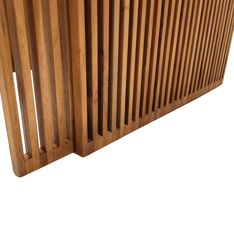 Τραπέζι Tinnie I pakoworld σετ 2τεμ teak ξύλο σε φυσική απόχρωση 8