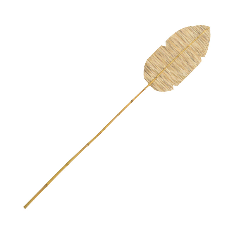 Διακοσμητικό φυτό Bantou Inart banana leaf σε φυσική απόχρωση Υ200εκ 1