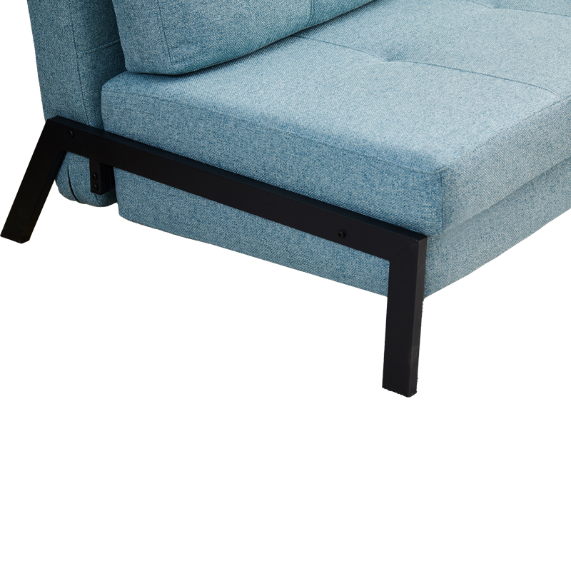 Καναπές-κρεβάτι Hafrene pakoworld ύφασμα σε πετρόλ απόχρωση 151x94x71εκ 5