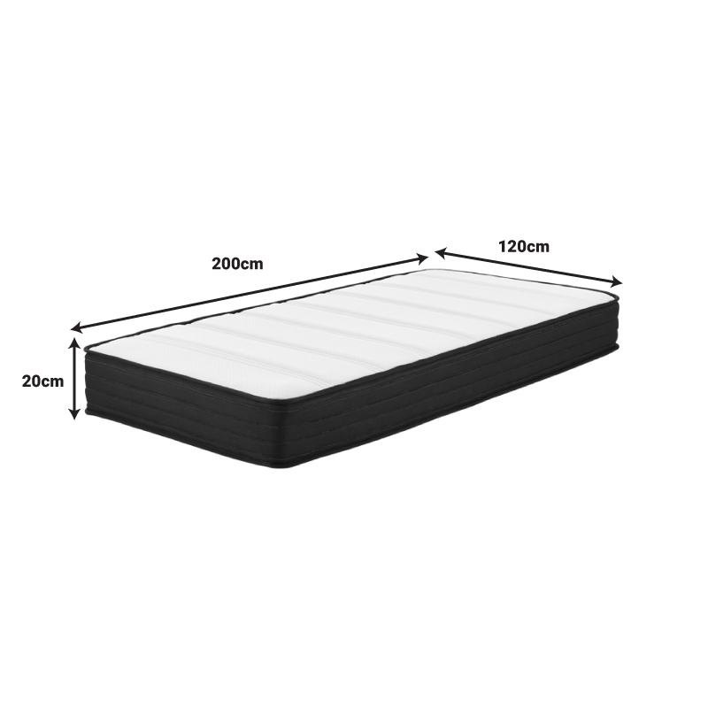 Στρώμα Casmeriane pakoworld pocket spring roll pack μονής όψης 120x200x20εκ 7