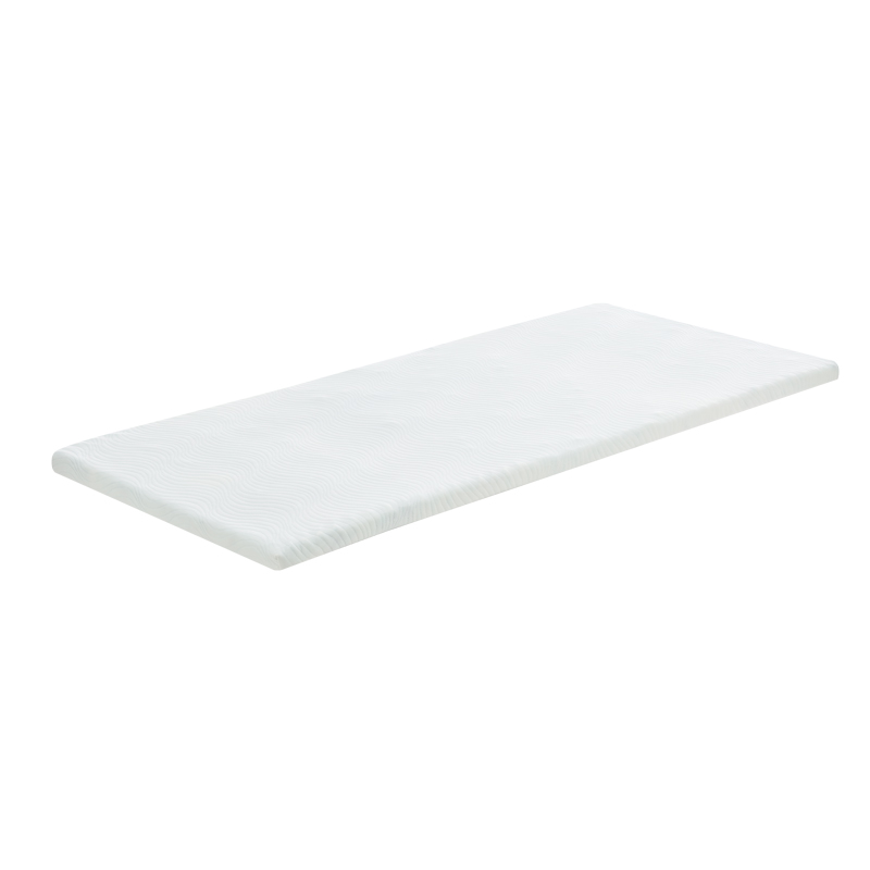 Ανώστρωμα Casmeriane pakoworld λευκό ύφασμα-memory foam 90x190x5εκ 1
