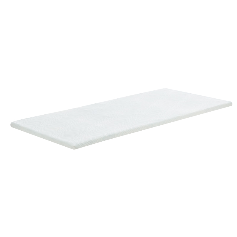 Ανώστρωμα Casmeriane pakoworld roll pack λευκό ύφασμα-memory foam 120x200x5εκ 1