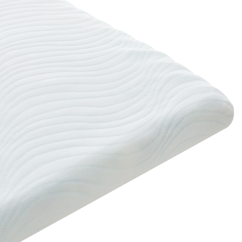 Ανώστρωμα Casmeriane pakoworld roll pack λευκό ύφασμα-memory foam 150x200x5εκ 5