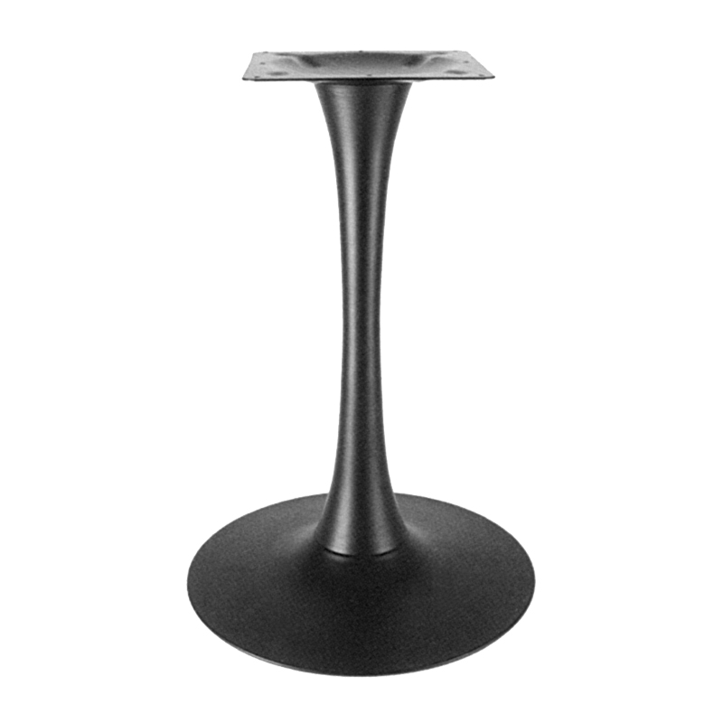 Βάση τραπεζιού Cosmopol pakoworld μεταλλική σε μαύρη απόχρωση Φ50x72εκ 1