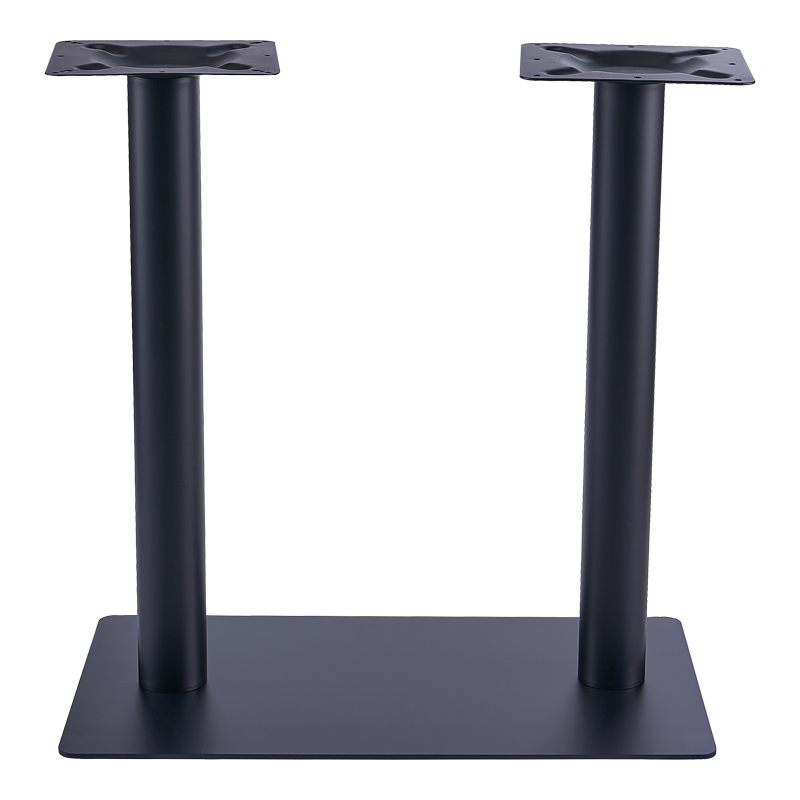 Βάση τραπεζιού μπαρ Givosa pakoworld μέταλλο μαύρο 80x40x90εκ 2