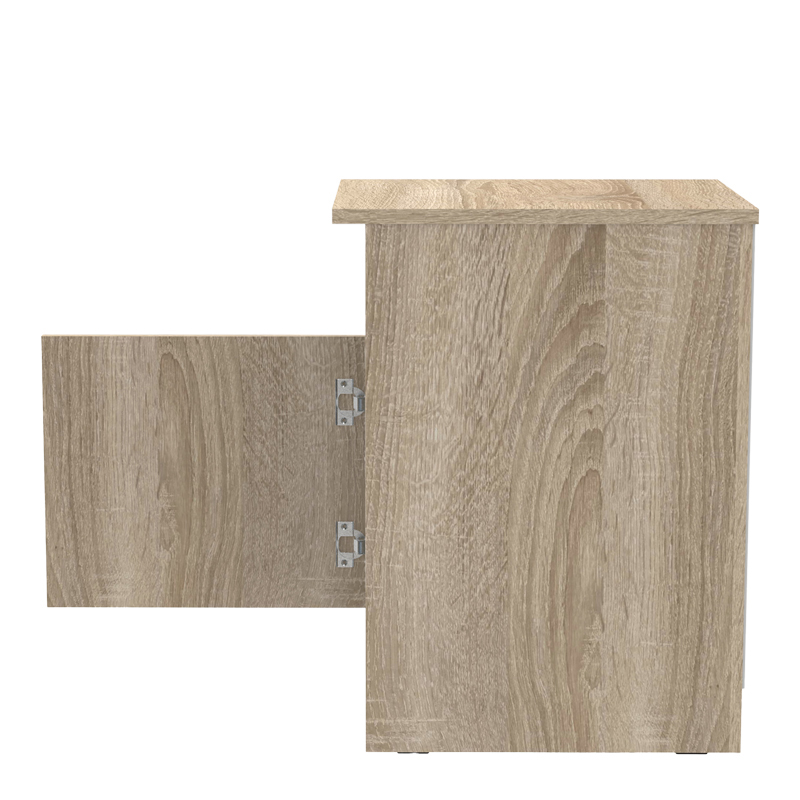 Κομοδίνο Galdi pakoworld σε sonoma απόχρωση 40x45x60εκ 5