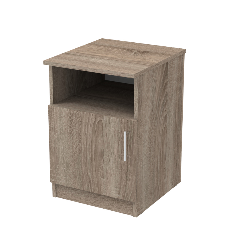 Κομοδίνο Galdi pakoworld σε sonoma truffle απόχρωση 40x45x60εκ 1
