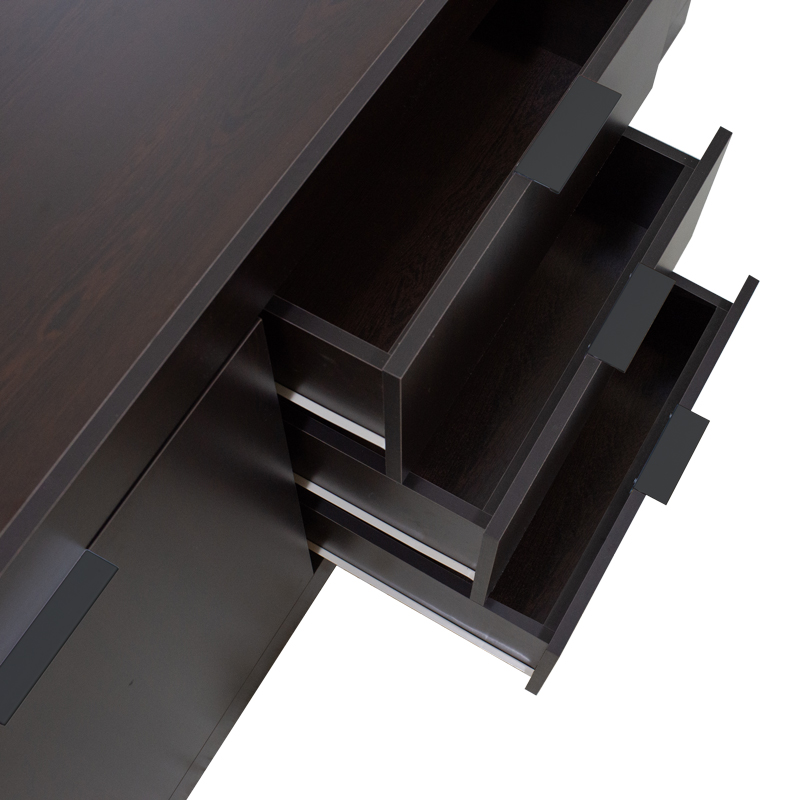 Μπουφές Doha pakoworld σε wenge απόχρωση 180x45x80.5εκ 5