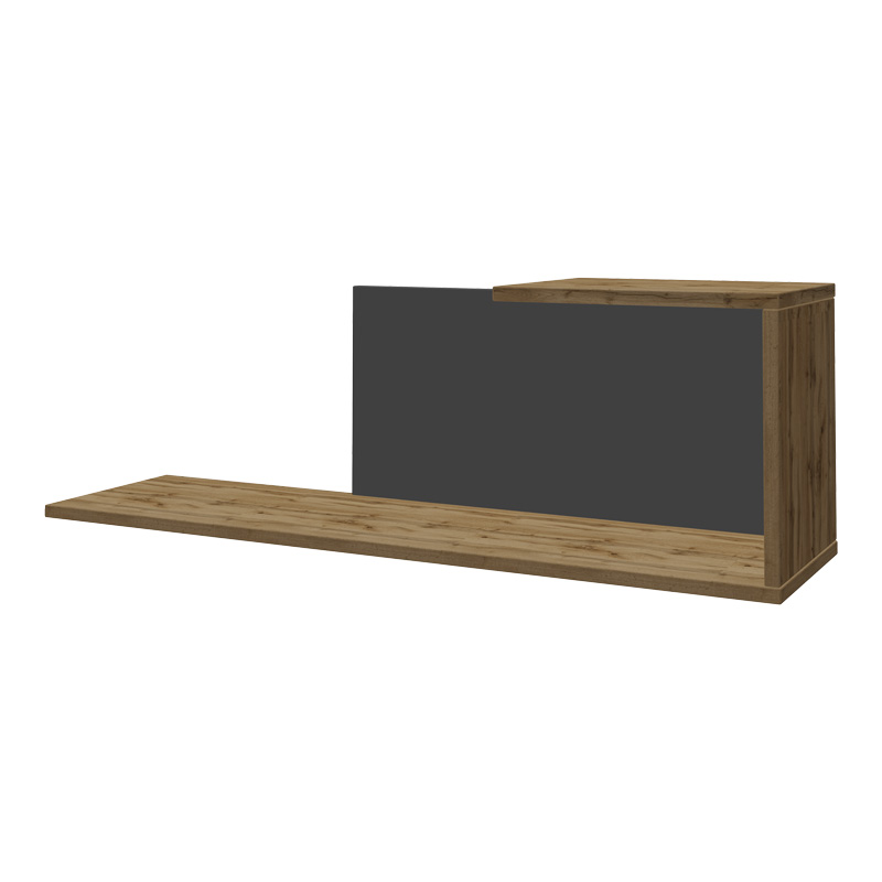 Σύνθετο σαλονιού Poelfy pakoworld σε ανθρακί-oak απόχρωση 170x37.5x42εκ 5