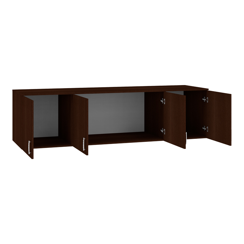 Πατάρι ντουλάπας Royal pakoworld τετράφυλλο wenge 200x58x53εκ 2