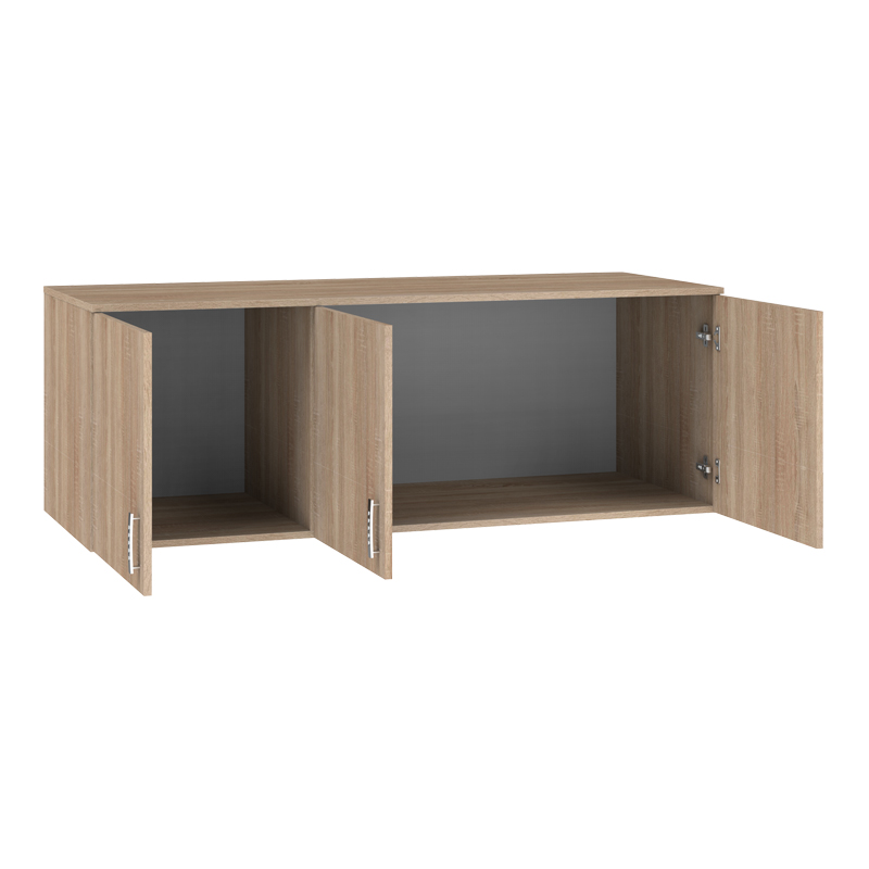 Πατάρι ντουλάπας Royal pakoworld τρίφυλλο sonoma 150x58x53εκ 2