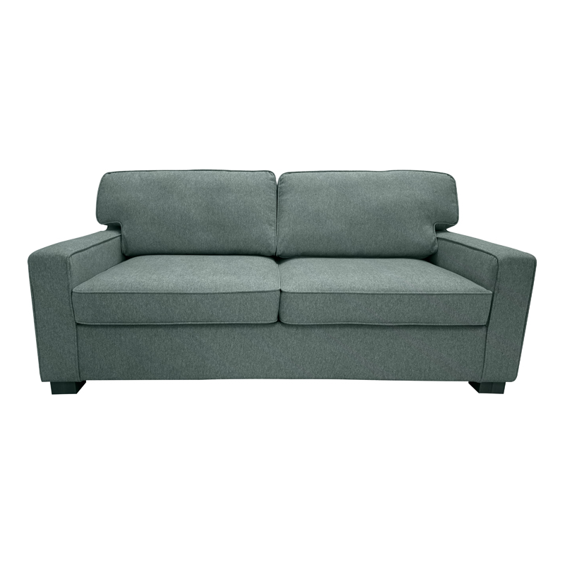 Καναπές-κρεβάτι διθέσιος με αναδιπλούμενο στρώμα Polaris pakoworld φυστικί ύφασμα 181x91x83εκ 3