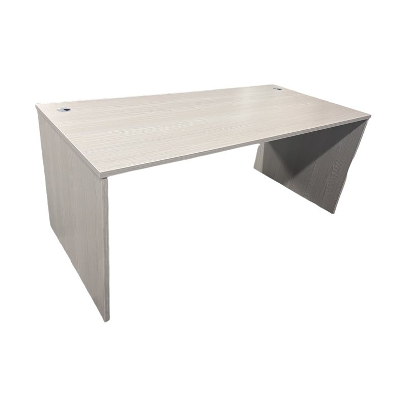 Γραφείο εργασίας Armadi pakoworld σε sonoma-λευκή απόχρωση 160x80x75εκ 1