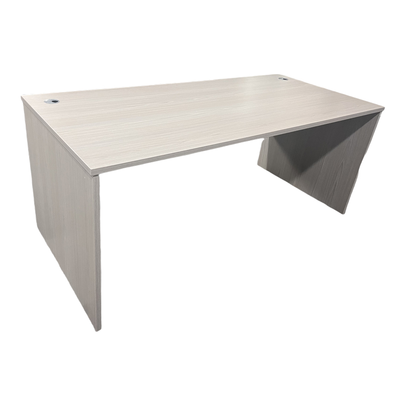 Γραφείο εργασίας Armadi pakoworld σε sonoma-λευκή απόχρωση 180x80x75εκ 1