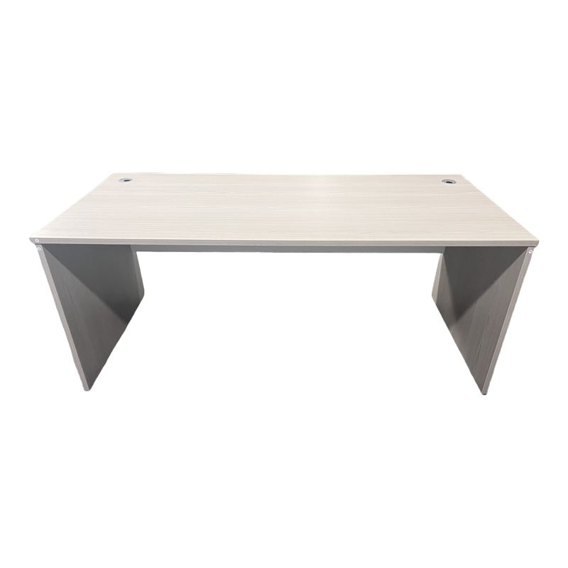 Γραφείο εργασίας Armadi pakoworld σε sonoma-λευκή απόχρωση 180x80x75εκ 4