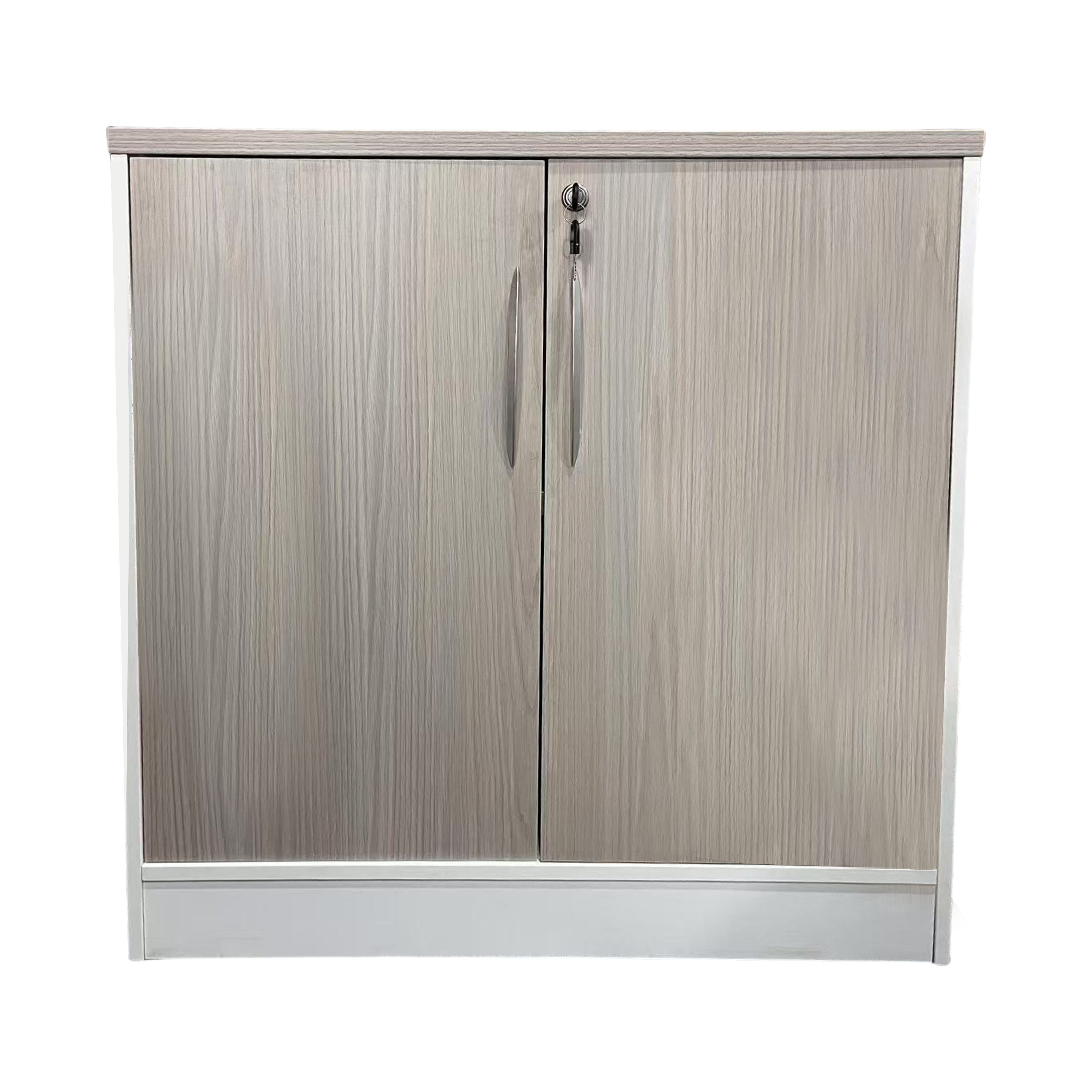 Ντουλάπι γραφείου Armadi pakoworld σε sonoma-λευκή απόχρωση 80x40x80εκ 3