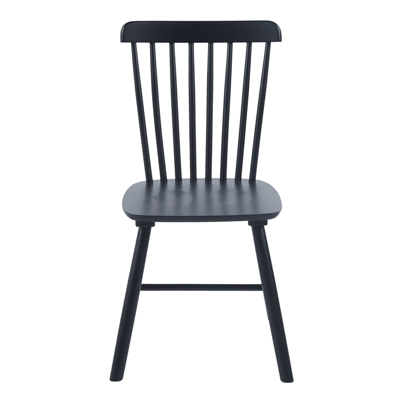 Καρέκλα Bristol pakoworld rubberwood σε μαύρη απόχρωση 45x51x86εκ 6