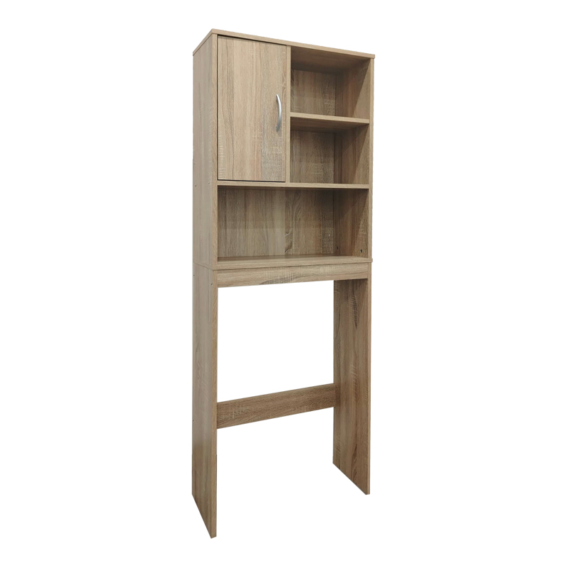 Έπιπλο μπάνιου Tazien pakoworld σε sonoma απόχρωση 60x24x168.5εκ 1