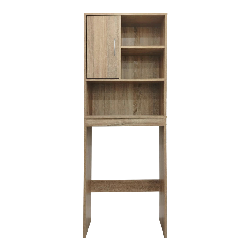 Έπιπλο μπάνιου Tazien pakoworld σε sonoma απόχρωση 60x24x168.5εκ 3